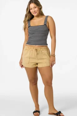 New Arrivals|Tops^O'Neill Vanessa Mini Stripe - | black