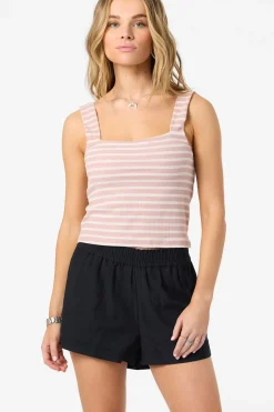 New Arrivals|Tops^O'Neill Vanessa Mini Stripe - | misty rose