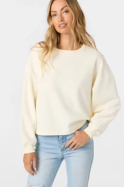 Sweaters, Hoodies & Fleece^O'Neill Wavelength Crew Crew Neck Fleece - | winter white