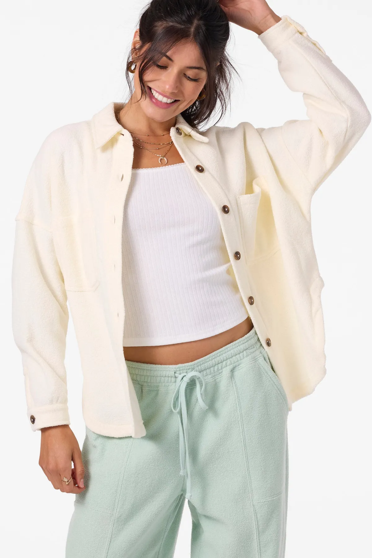 Sweaters, Hoodies & Fleece^O'Neill Wavelength Fleece Jacket winter white