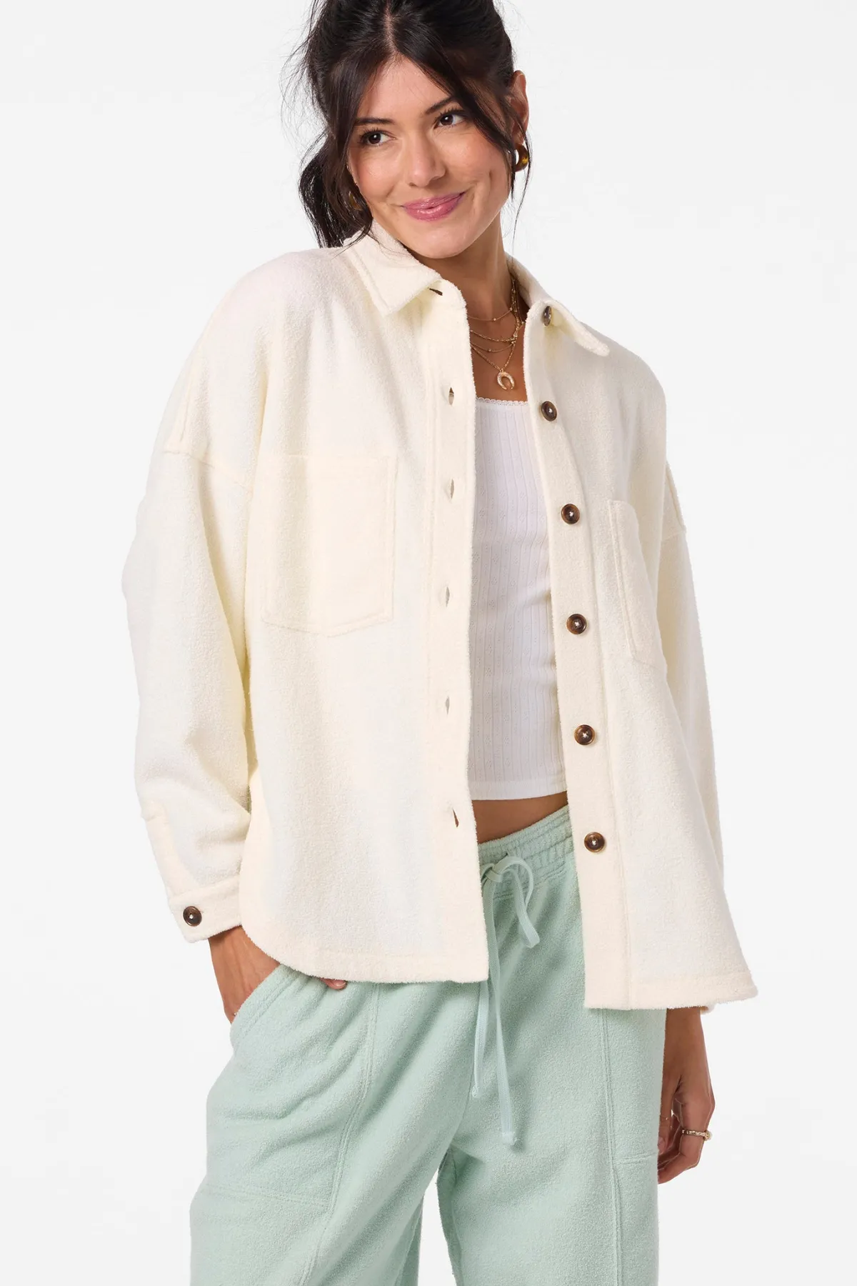 Sweaters, Hoodies & Fleece^O'Neill Wavelength Fleece Jacket winter white