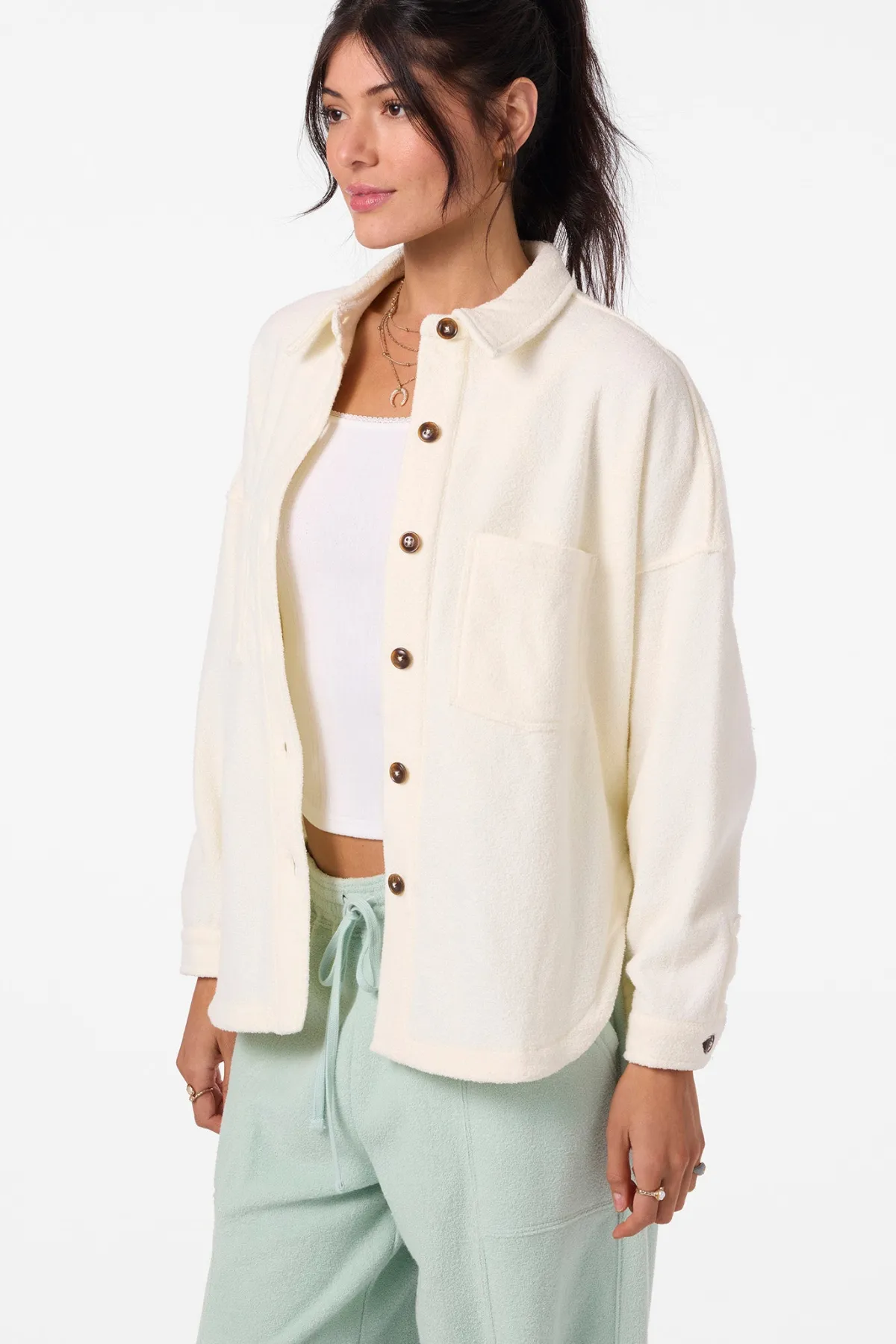 Jackets^O'Neill Wavelength Fleece Jacket Zip Fleece - | winter white