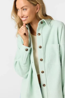 Jackets^O'Neill Wavelength Fleece Jacket Zip Fleece - | seafoam