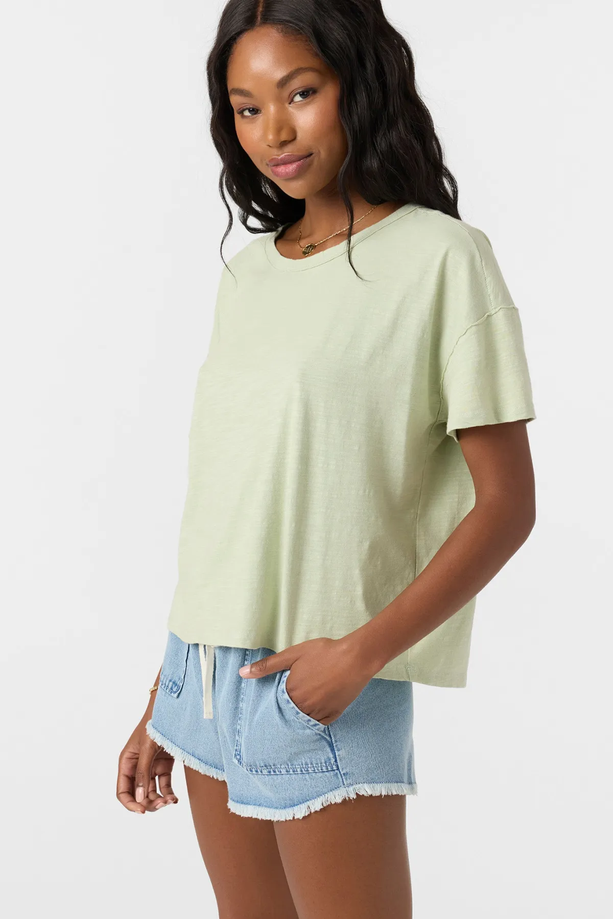 Tops^O'Neill Wavelength Relaxed Tee - | seafoam