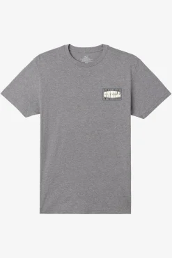 Tees & Tanks^O'Neill Western Standard Fit Tee - | heather grey