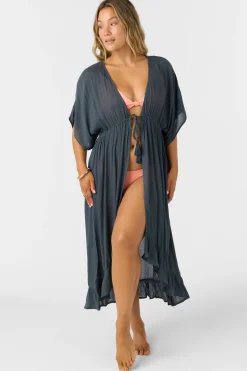 Swim Cover-Ups^O'Neill Wilder Midi Cover-Up Dress - | slate