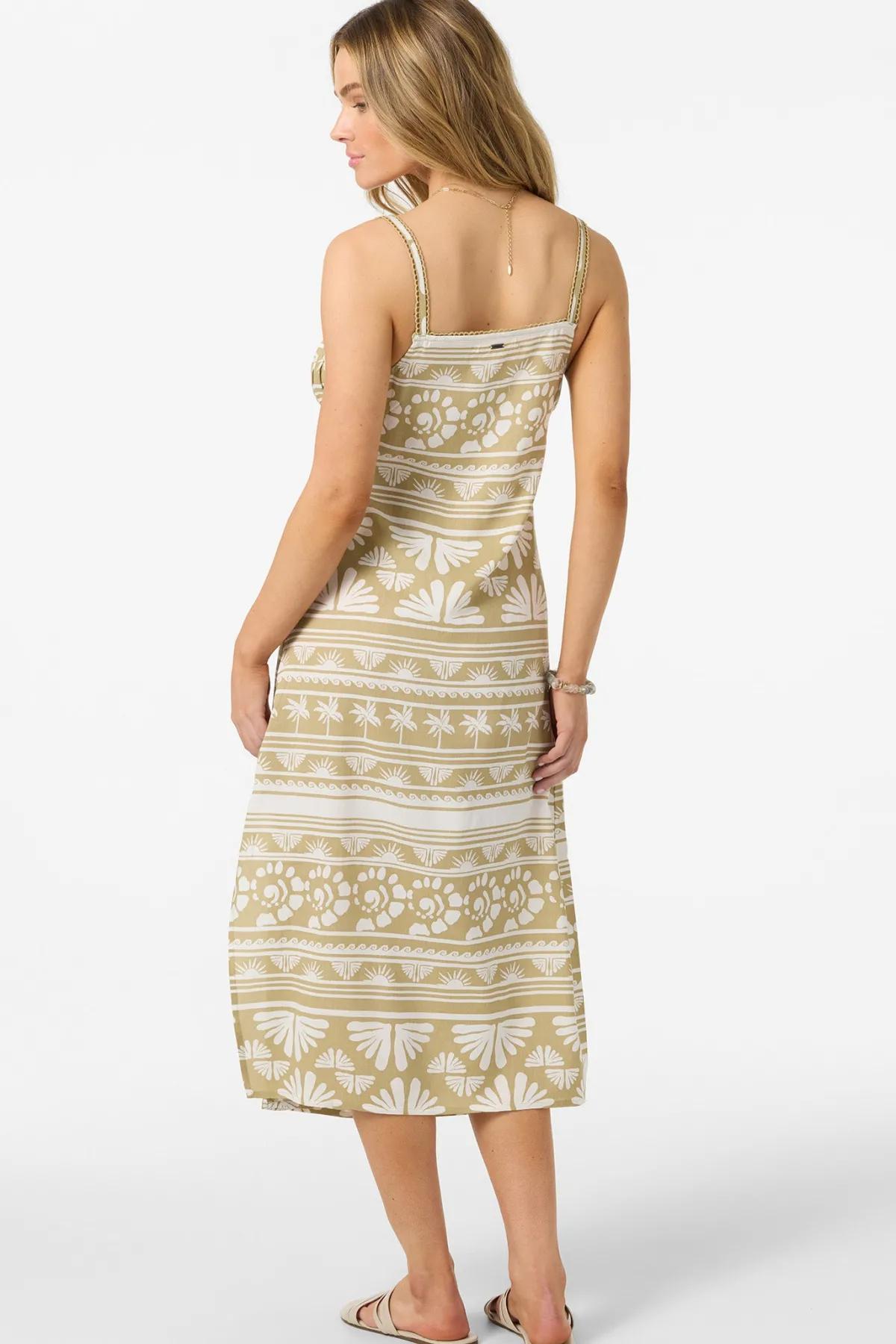 Matching Sets|New Arrivals^O'Neill Wiley Abstract Dress Midi Dress twill