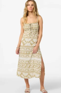 Matching Sets|New Arrivals^O'Neill Wiley Abstract Dress Midi Dress twill