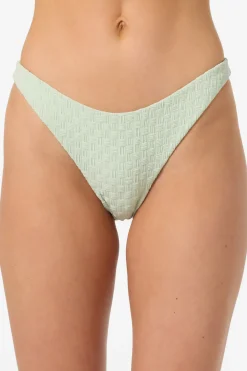 New Arrivals|Swim New Arrivals^O'Neill Willow Weave Flamenco Cheeky Bottoms - | green lily