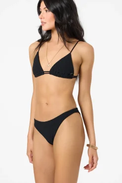 Bikini Tops^O'Neill Willow Weave Tanning Tri Triangle Top - | black