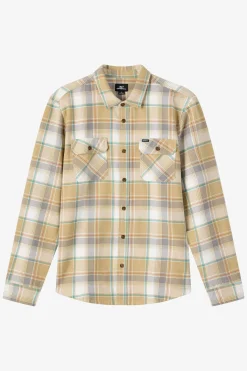 Shirts & Flannels^O'Neill Winslow Plaid Flannel Standard Fit Long Sleeve Shirt - | twill
