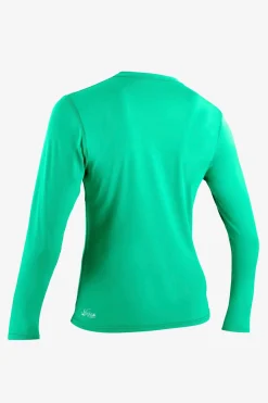Uv Sun Protection & Rash Guards^O'Neill Women's Basic 50+ Long Sleeve Sun Shirt - | seaglass