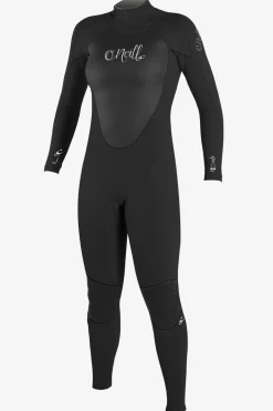 Full Suits^O'Neill Women's Epic 3/2MM Back Zip Full - | blk/blk