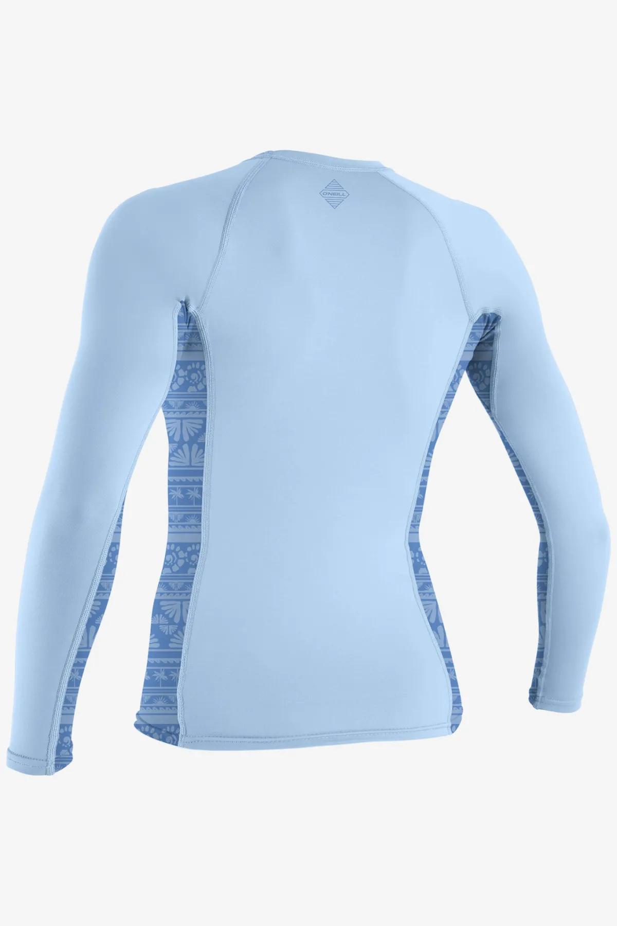 Uv Sun Protection & Rash Guards^O'Neill Women's Hyperfreak Skins Long Sleeve Rash Guard - Chamblu |