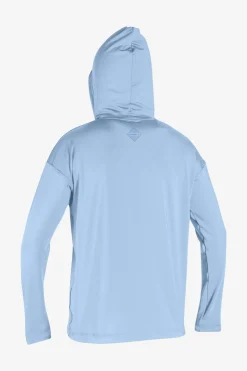 Uv Sun Protection & Rash Guards^O'Neill Women's Hyperfreak Skins Long Sleeve Hoodie - Chamblu |