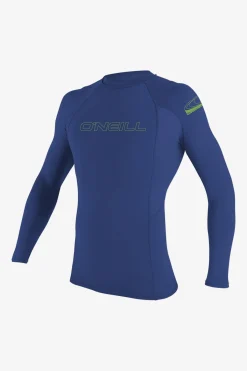 Uv-Sun-Protection Rash Guards|Uv-Sun-Protection Rash Guards^O'Neill Youth Basic Skins 50+ Long Sleeve Rashguard - | pacific
