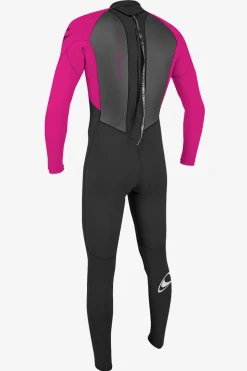 Full Suits|Full Suits^O'Neill Youth Reactor-2 3/2MM Back Zip Full - | blk/berry