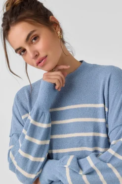 Sweaters, Hoodies & Fleece^O'Neill Zephi Long Sleeve Sweater - | faded denim
