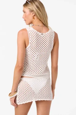 Matching Sets^O'Neill Zooey Cover-Up Tank vanilla