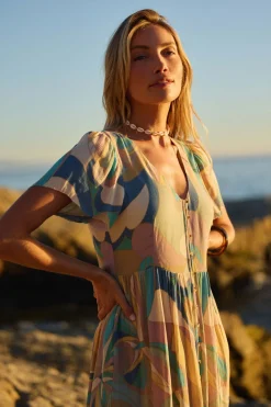 Butterfly Geo Collection|New Arrivals^O'Neill Zygrid Butterfly Midi Dress desert sage